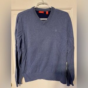 Izod Blue V-Neck Sweater
